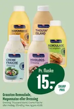 Min Købmand Graasten Remoulade, Mayonnaise eller Dressing tilbud