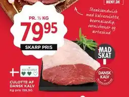 MENY CULOTTE AF DANSK KALV tilbud