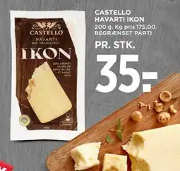 MENY CASTELLO HAVARTI IKON tilbud