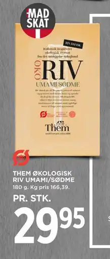MENY THEM ØKOLOGISK RIV UMAMI/SØDME tilbud