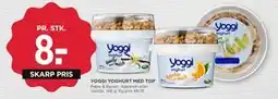 MENY YOGGI YOGHURT MED TOP tilbud
