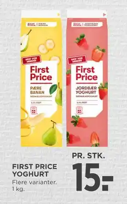 MENY FIRST PRICE YOGHURT tilbud