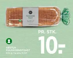 MENY GESTUS FULDKORNSTOAST tilbud