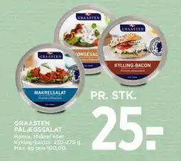 MENY GRAASTEN PÅLÆGSSALAT tilbud
