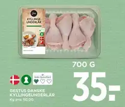 MENY GESTUS DANSKE KYLLINGEUNDERLÅR tilbud