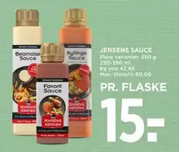 MENY JENSENS SAUCE tilbud