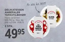 MENY DELIKATESSEN ANBEFALER TAPASTILBEHØR tilbud