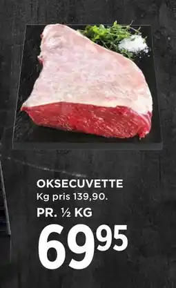 MENY OKSECUVETTE tilbud