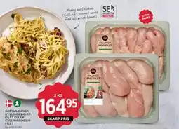 MENY GESTUS DANSK KYLLINGEBRYSTFILET ELLER KYLLINGEINDERFILET tilbud