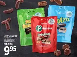 MENY CARLETTI P-TÆRTER, DRAGÉ, SKUM ELLER PÅSKE SKUM tilbud