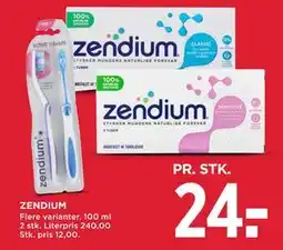 MENY ZENDIUM tilbud