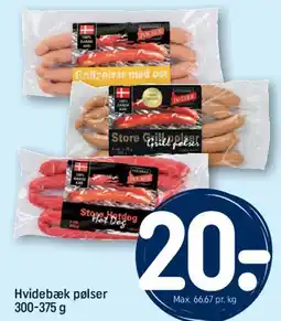 REMA 1000 Pølser tilbud