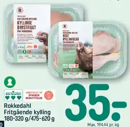 REMA 1000 Rokkedahl Fritgående kylling (pakker) tilbud