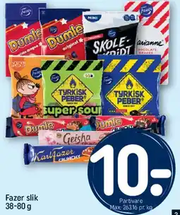 REMA 1000 Fazer slik tilbud