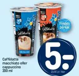 REMA 1000 Caffélatte macchiato eller cappuccino tilbud