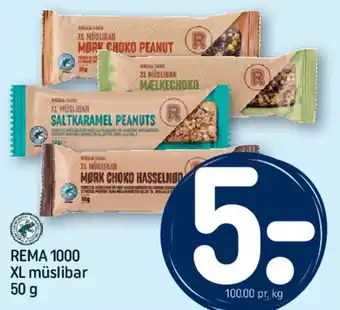 REMA 1000 REMA 1000 XL müslibar tilbud