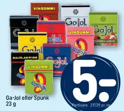 REMA 1000 Ga-Jol eller Spunk tilbud