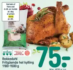 REMA 1000 Rokkedahl Fritgående hel kylling tilbud