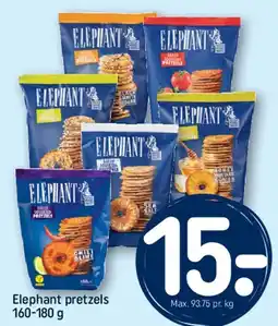 REMA 1000 Elephant pretzels tilbud