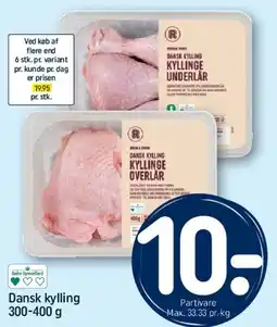 REMA 1000 Dansk kylling tilbud