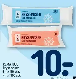 REMA 1000 REMA 1000 Fryseposer tilbud