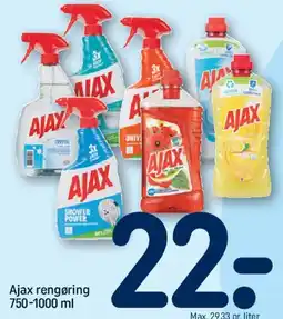 REMA 1000 Ajax rengøring tilbud