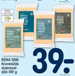 REMA 1000 Kronekilde Danbo tilbud
