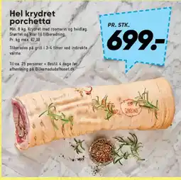 Bilka Hel krydret porchetta tilbud