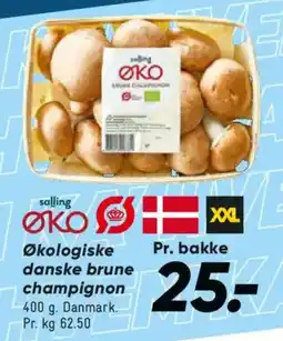 Bilka Økologiske danske brune champignon tilbud