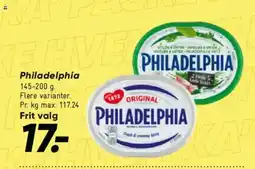 Bilka Philadelphia tilbud