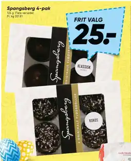 Bilka Spangsberg 4-pak tilbud