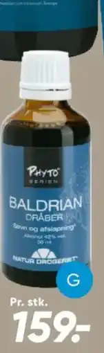 Bilka Natur drogeriet baldrian dråber tilbud