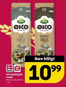 Løvbjerg Arla økologisk mælk tilbud