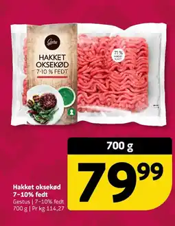 Løvbjerg Gestus Hakket oksekød 7-10% fedt tilbud