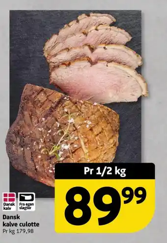 Løvbjerg Dansk kalve culotte tilbud
