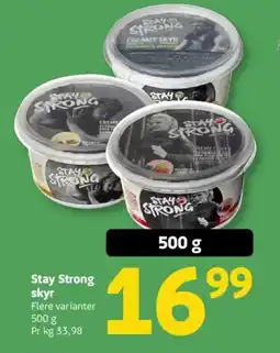 Løvbjerg Stay Strong skyr tilbud