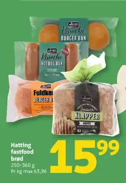 Løvbjerg Hatting fastfood brød tilbud