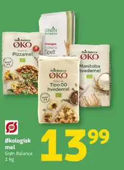 Løvbjerg Grøn Balance Økologisk mel tilbud