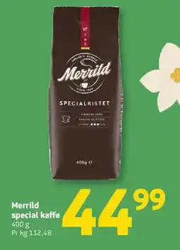 Løvbjerg Merrild special kaffe tilbud
