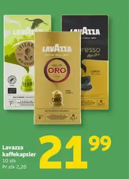 Løvbjerg Lavazza kaffekapsler tilbud
