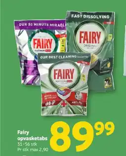 Løvbjerg Fairy opvasketabs tilbud