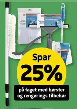Løvbjerg På faget med børster og rengørings tilbehør tilbud