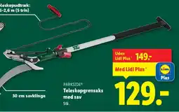 Lidl PARKSIDE® Teleskopgrensaks med sav tilbud