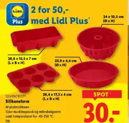 Lidl SILVERCREST® Silikoneform tilbud