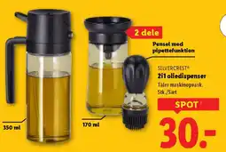 Lidl SILVERCREST® 2i1 oliedispenser tilbud