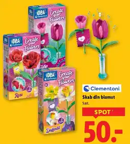 Lidl Clementoni Skab din blomst tilbud