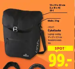 Lidl CRIVIT Cykeltaske tilbud