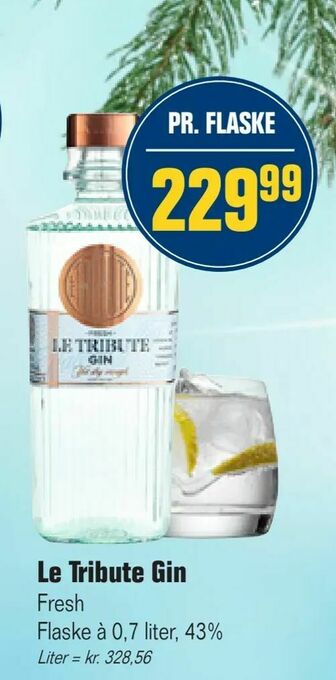 Otto Duborg Le Tribute Gin tilbud