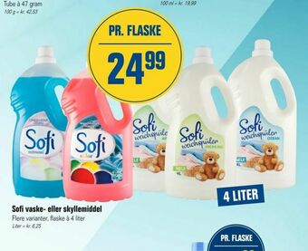 Otto Duborg Sofi vaske- eller skyllemiddel tilbud