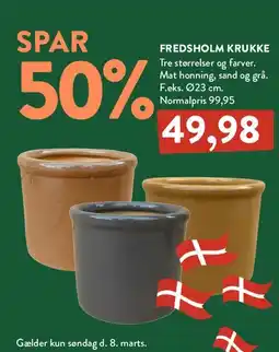Plantorama Fredsholm krukke tilbud
